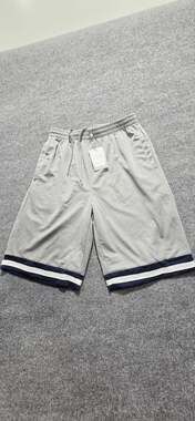 Linea Uomo Men Grey Activewear Mesh Basketball Shorts Size M